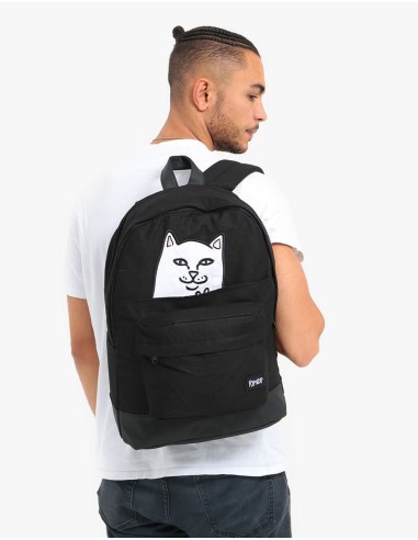 RIPNDIP Lord Nermal Velcro Hands Backpack  - Black paiement sécurisé