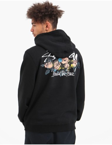 Stüssy ITP Roses Pullover Hoodie - Black acheter