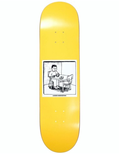 Polar Herrington Spilled Milk Skateboard Deck - 7.875" Le MVP de beaucoup