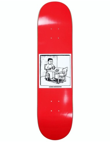 Polar Herrington Spilled Milk Skateboard Deck - 8" offre 