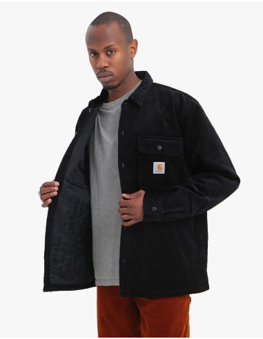 Carhartt WIP Whitsome Shirt Jacket - Black livraison gratuite