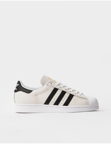 adidas Superstar ADV Skate Shoes - White/Core Black/Gold Metallic Faites des économies