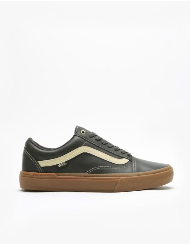 Vans Old Skool Pro BMX Skate Shoes - (Dennis Enarson) Olive/Gum commande en ligne