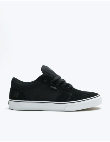 Etnies Barge LS Skate Shoes - Black/White/Black acheter