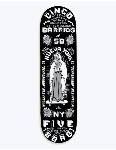 5Boro Cinco Barrios Skateboard Deck - 8.25" suggérées chez