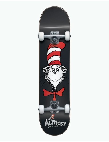 Almost x Dr. Seuss Cat Face Complete Skateboard - 7.875" l'évolution des habitudes 