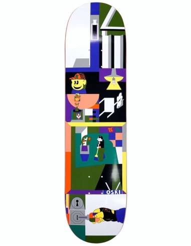 Polar Rozenberg Key Skateboard Deck - 8" prix pour 