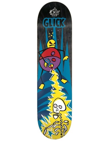 Foundation Glick Phaser Skateboard Deck - 8.25" la livraison gratuite