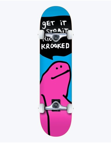 Krooked Shmoo Complete Skateboard - 8" sur le site 