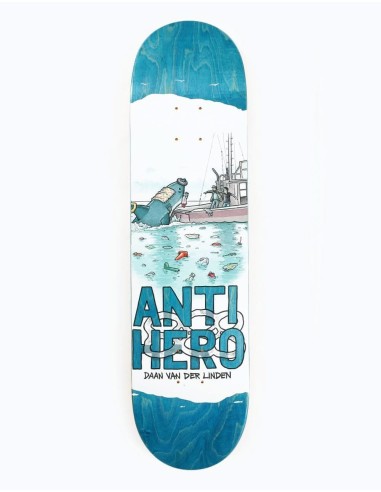 Anti Hero Daan Plastics Skateboard Deck - 8.18" pas cher