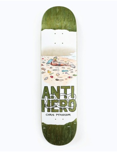 Anti Hero Pfanner Plastics Skateboard Deck - 8.06" solde