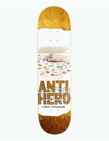 Anti Hero Pfanner Plastics Skateboard Deck - 8.06" Toutes les collections ici