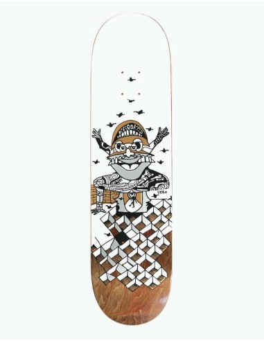 Krooked Sebo Puppet Skateboard Deck - 8.06" france