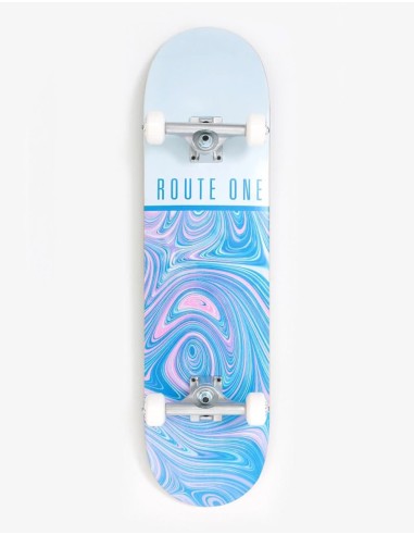 Route One Paint Swirl Complete Skateboard - 8.25" Les êtres humains sont 