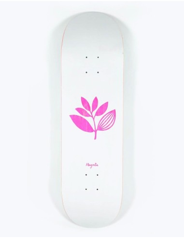 Magenta Team Logo Skateboard Deck - 8.8" est présent 