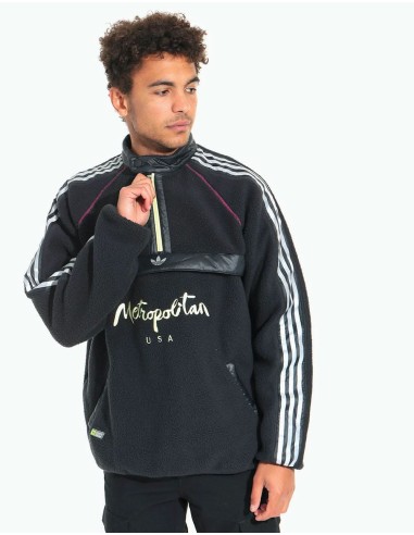 adidas x Metropolitan Polar Track Top - Black/Yellow Tint/Real Magenta est présent 