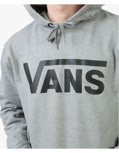 Vans Classic II Pullover Hoodie - Cement Heather/Black Amélioration de cerveau avec